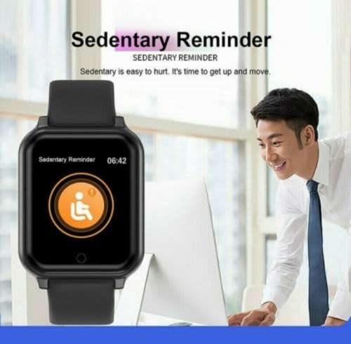 1.5inch Smart Watch Fitness Bracelet. Heart Rate, Blood Pressure Monitor. Your Health Steward