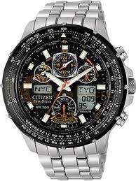 Citizen Skyhawk Chronograph Atomic Mens Watch JY0000-53E