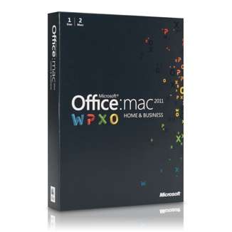 Office for Mac 2011 Home & Business Edition