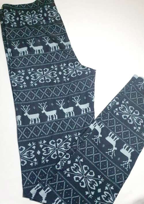 Funky Pattern Tights (One Size) S-M
