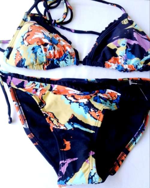Volcom Night Topics 2pc  Bkini Set Size M