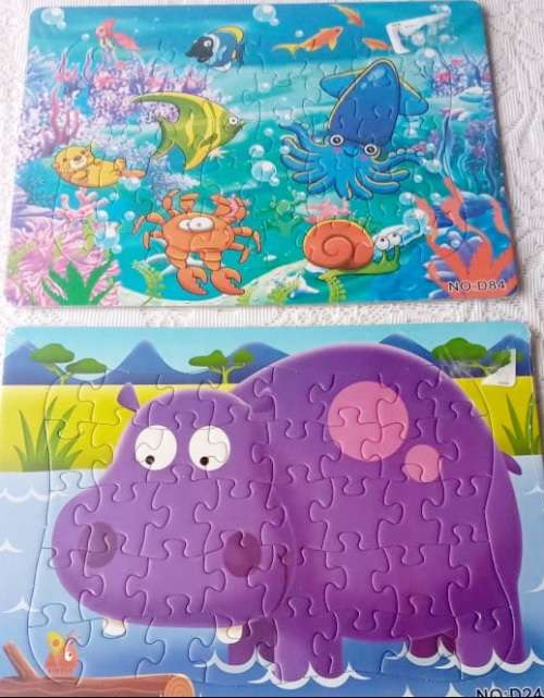 40pcs Kiddies Puzzles (Set of 2)