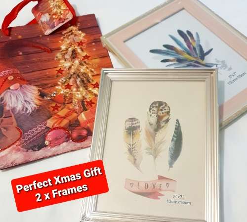 Photo Frames with XMAS gift Bag