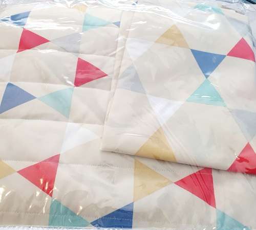 Printed Quilted Comforter Set (3/4)
