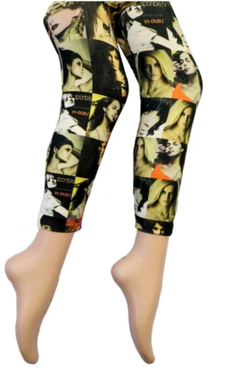 Model Printed Tights (M)
