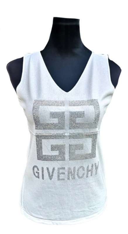 White Printed Top (Size M-L)