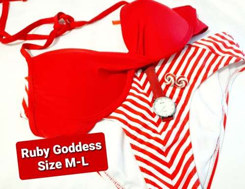 BLACK FRIDAY Ruby Goddess Swimsuit (M-L)
