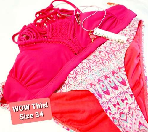 WOW THIS 2pc Bikini Set (Size 34)
