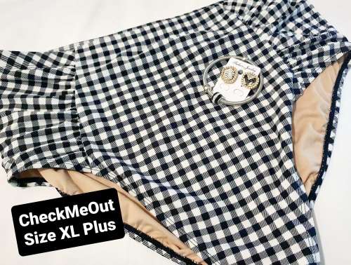 PLUS Size Check Me Out Swimsuit Bottom (Size XL Plus)