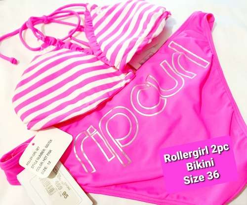 ORIGINAL Ripcurl Rollergirl 2 pc Bikini Set (Size 36)