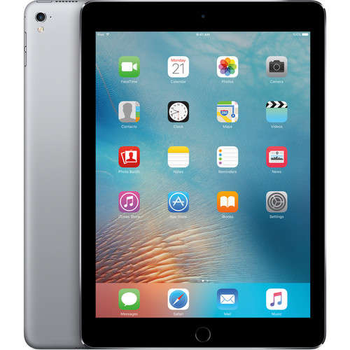 Apple iPad Pro 9.7" 256GB WiFi and Cellular - Space Grey +smart keyboard +case +cover