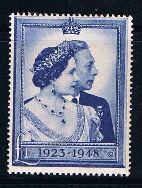 KGVI - Royal Silver Wedding - 1 Pound - SG 494 - LHM