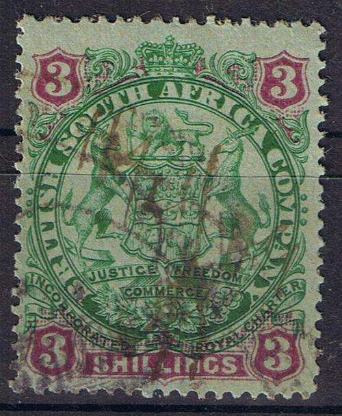 BSAC - 3 shillings revenue - SACC36