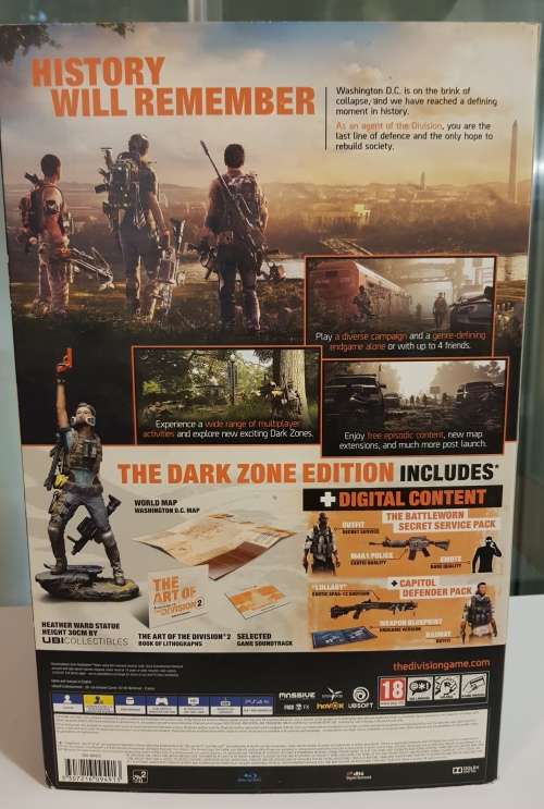 THE DIVISION - DARK ZONE COLLECTORS EDITION