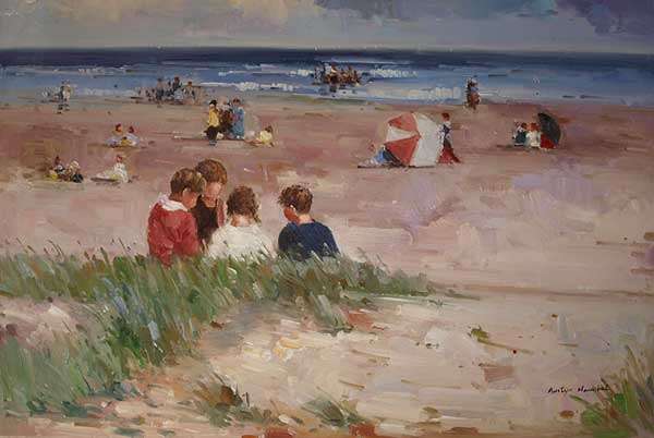 Original Oil painting on canvas 60x90cm : by Austyn Hannibal