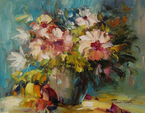 Original Oil painting on canvas 30x40cm : by Joan Watt