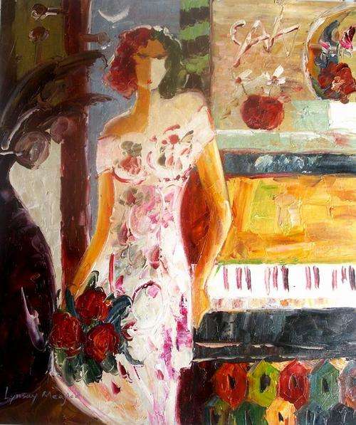 Original Oil painting on canvas 50x60cm by Lynsay Macfee