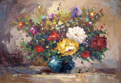 Oil painting on canvas 60x90 cm by Marco Rawson