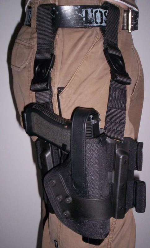 SAPS Style Tactical Holster & Legrig