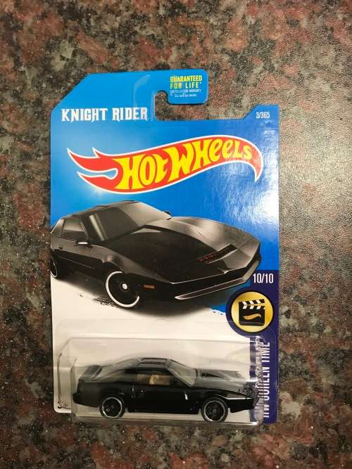 KITT Retro Hot Wheels (Long card)