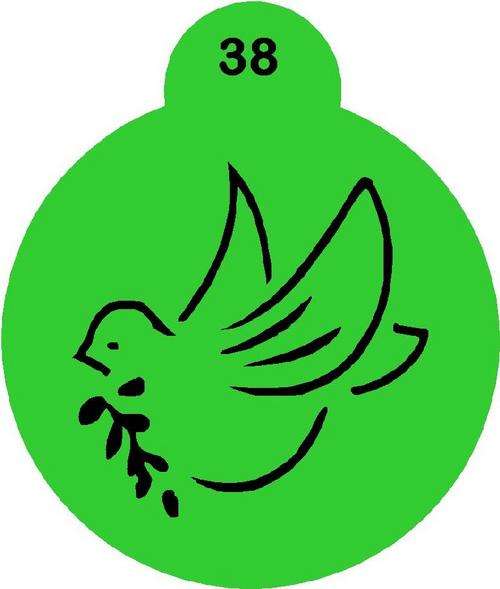 Cupcake Stencil Christmas 8