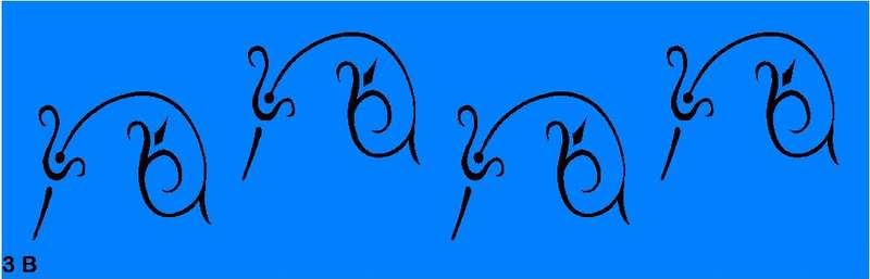 Border Stencil Scroll 3