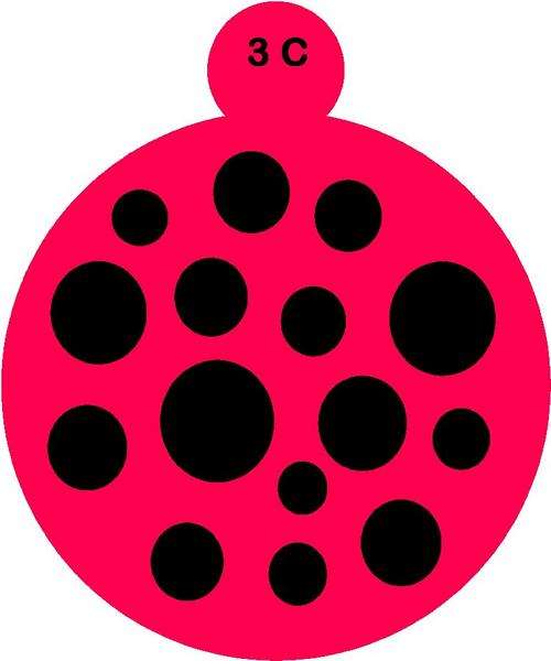 Cake Stencil Polka Dots