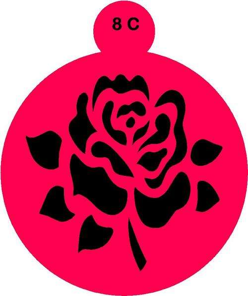 Cake Stencil Flower 1