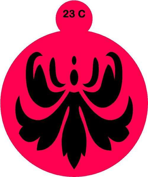 Cake Stencil Damask 5