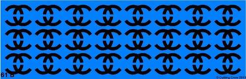 Border Stencil Coco Chanel