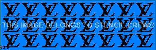Border Stencil Louis Vuitton