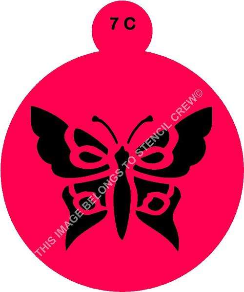 Cake Stencil Butterfly