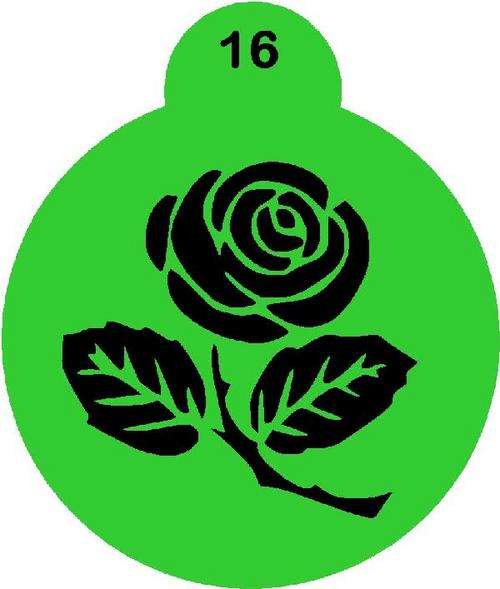 Cupcake Stencil Flower 4