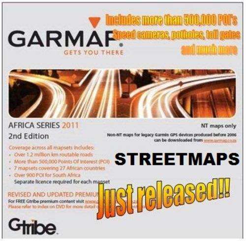 NOW OUT!!! GARMIN STREETMAPS 2011.2 : incl. Speedcams, Toll fees, potholes-More than 500,000 POI's