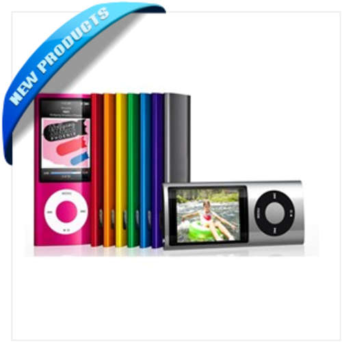 4GB MP4 Player 2.2-inch LCD Screen 5th Generation MP4 Player with Camera (Lime Green)