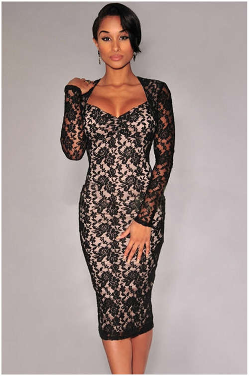 !!! NEW ARRIVAL !!! BEAUTIFUL LONG SLEEVE DRESS/ PARTY DRESS IN SIZE XS