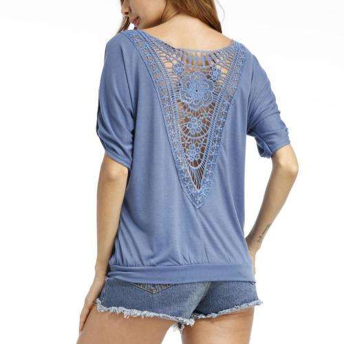 Blue Fashion Top