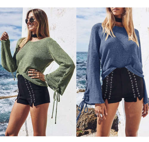 FASHIONABLE  LONG SLEEVE TOP IN SIZE S TO L