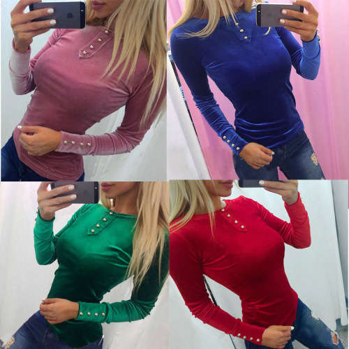 Fashionable Long Sleeve Top in Size 30, 32