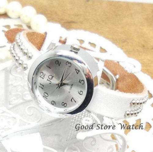 Fashion Leather Watch in white