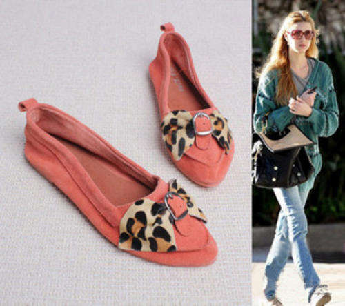 Comfortable Leather Shoes in 3 colours ( Orange, Blue, Gray )