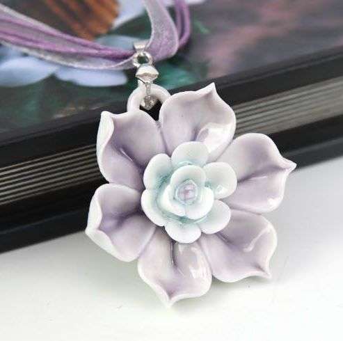 HANDMADE CERAMIC NECKLACE