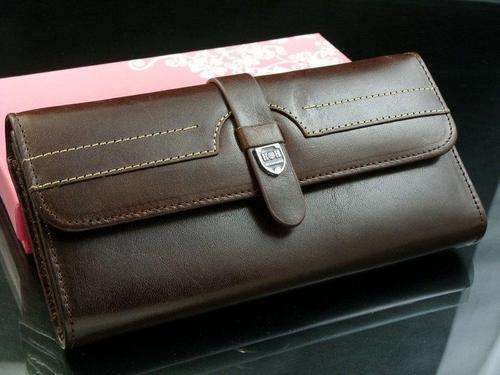 Leather Purse in Brown