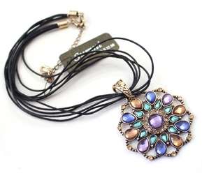 FASHIONABLE COLOURED NECKLACE