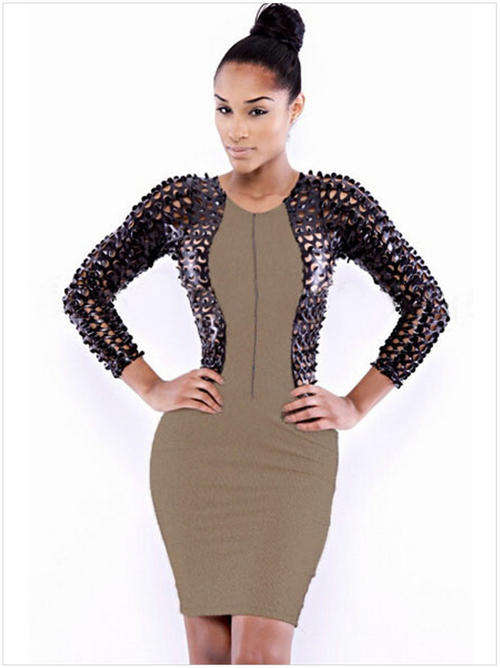 !!! NEW ARRIVAL !!! BEAUTIFUL LONG SLEEVE DRESS/ PARTY DRESS IN SIZE S,ML