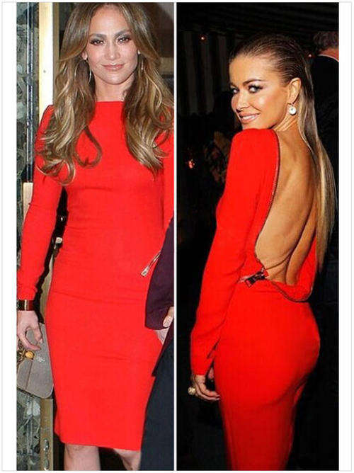 !!! NEW ARRIVAL !!! BEAUTIFUL LONG SLEEVE DRESS/ PARTY DRESS IN TWO COLORS