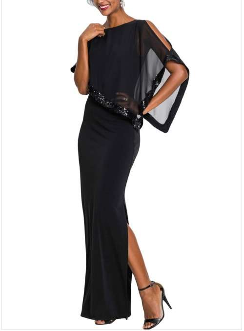 !!! NEW ARRIVED!!! ELEGANT BLACK DRESS/ PARTY DRESS IN SIZE S