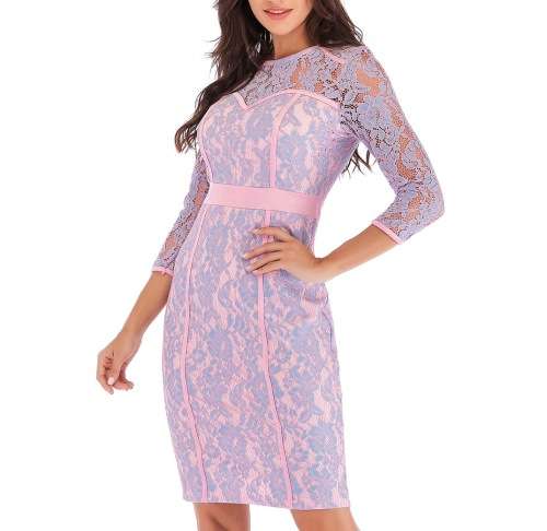 Long Sleeve Lace Dress in size 32