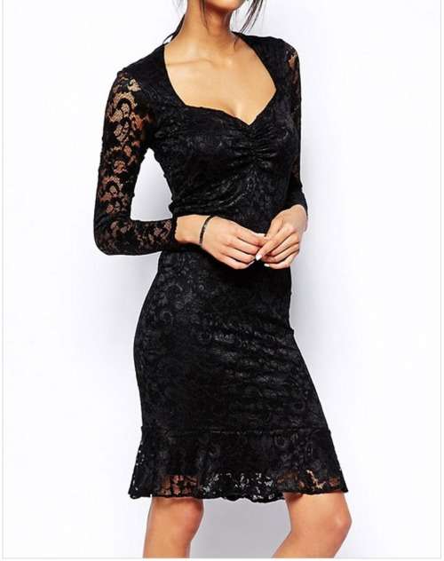!!! NEW ARRIVED!!! BEAUTIFUL LONG SLEEVE DRESS/ PARTY DRESS