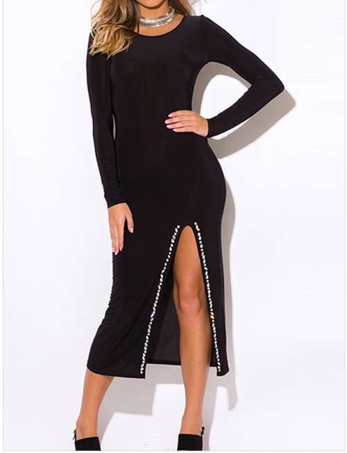 SEXY BLACK DRESS IN SIZE 32-34